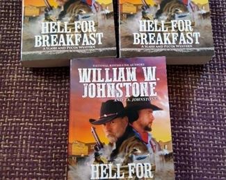 William W. Johnstone and J.A. Johnstone - Hell For Breakfast x 3