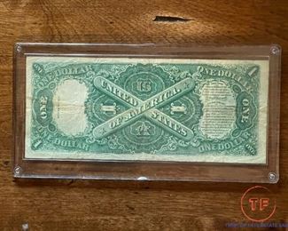 1917 Horse Blanket Dollar Bill