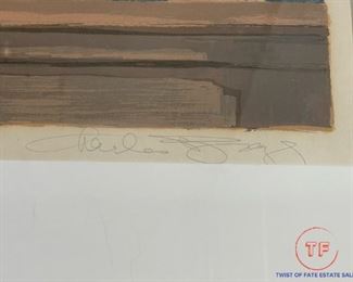 “The Jury” Limited Edition Signed Serigraph by 
CHARLES BRAGG
