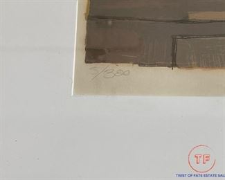 “The Jury” Limited Edition Signed Serigraph by 
CHARLES BRAGG
