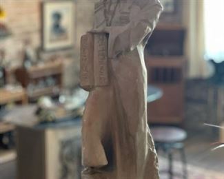 Figural Moses Statue
