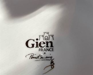 French Majolica Gien Rambouillet Dessert / Salad Plate(s)