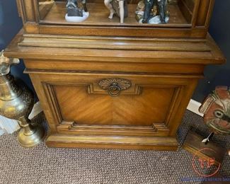 Vintage Weiman Tables Lighthouse Style Display Curio Cabinet