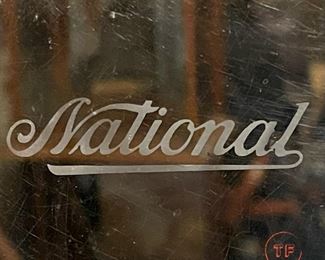 1940's Chrome Tombstone National Cash Register