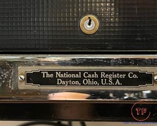 1940's Chrome Tombstone National Cash Register