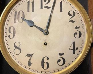 Antique WM L GILBERT Pendulum Clock