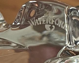WATERFORD Crystal Labrador Dog Figurine