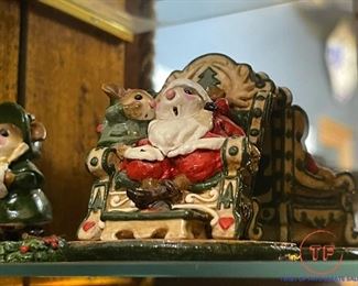 Wee Forest Folk Christmas Figurines by ANNETTE PETERSEN