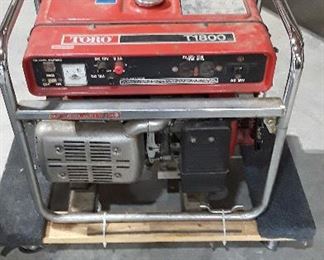 02Toro T1800 Generator