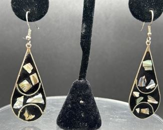 Sterling Silver & Abalone Earrings from Alpaca,