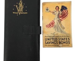 Vintage War Bonds U.S. Savings Bonds Folder