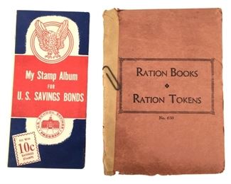 Collectible WII Ration Books