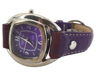 Eclissi Women's Purple Sterling Silver Watch
