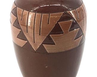 Signed Native American Pottery