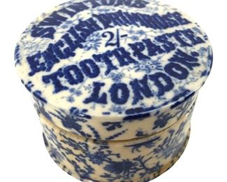 Antique Swinton's English Primrose Toothpaste Jar