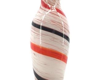 Vintage Twisted Italian Art Glass Vase
