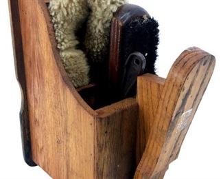 Old Shoe Shining Kit