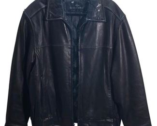 Vintage Dockers Men's Leather Jacket