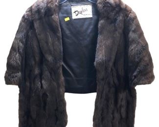 Women's Mink Fur Shawl by Duplers Quality Furs