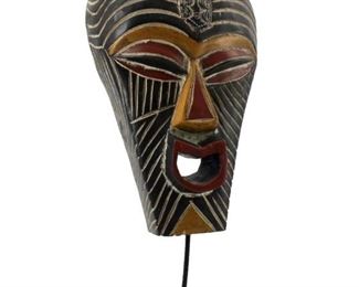 Vintage Handcrafted African Wooden Mask