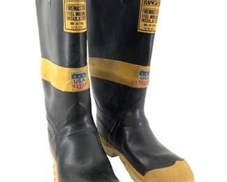 Vintage Pair of Ranger Firefighter Boots