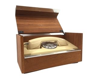Mid Century Modern Western Elec. Stowaway Phone