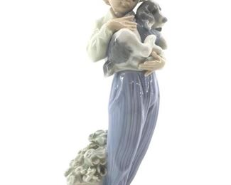 1989 Lladro "My Buddy" Porcelain Sculpture