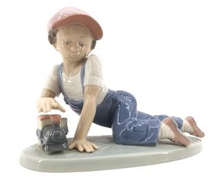 Lladro Porcelain "All Aboard" Sculpture