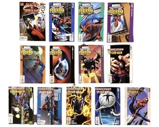 13pc. Ultimate Spider-Man Comic Books