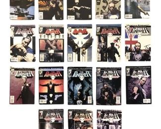 18pc. The Punisher Comics