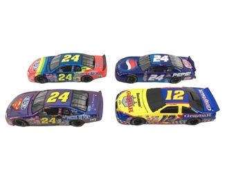 Rare 4pc Jeff Gordon & Kenny Wallace Model Nascars