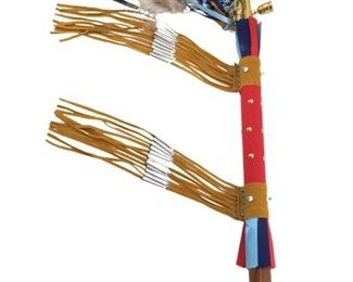 Vintage Handcrafted Native American Medicine Pipe