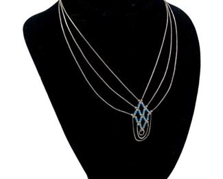 Vintage Sterling Silver Necklace