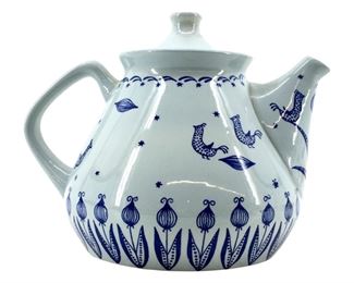 Ceramic Norwegian Stavengerflint Kori Teapot