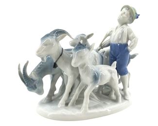 Gerold Porzellan Bavarian Sheep Herder Boy