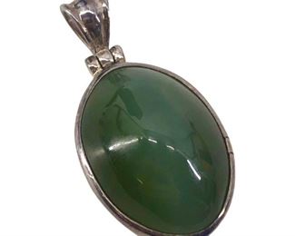 Large Vintage Jade Pendant