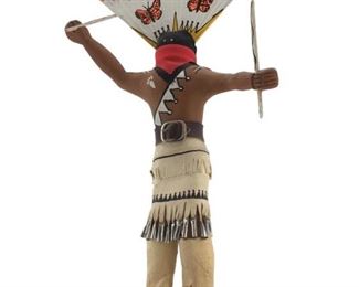 Signed Billy Steven's Native American Kachina Doll