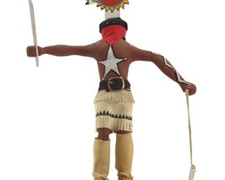 Signed Billy Steven's Native American Star Kachina
