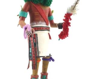 Signed Daren Jenkins Navajo Kachina Doll