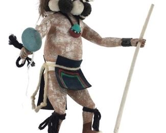 Native American Kwi-Kwil Yaca Mocking Kachina