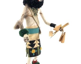 Old Native American Cottonwood Kachina