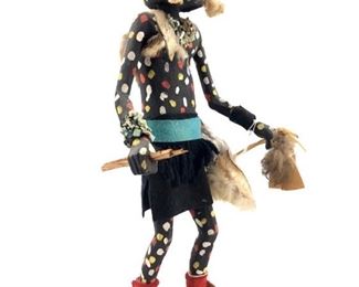 Old Zuni Fire God Cottonwood Kachina