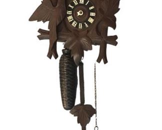 Vintage Lchatz German Wooden Cuckoo Clock