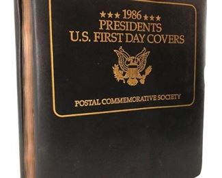1986 Presidents Postal Stamp Full Collection