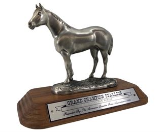 Vintage Grand Champion Stallion Sculpture