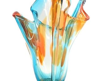 Vintage Murano Style Art Vase
