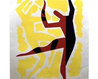 Signed Dance of LifeSidney Jonas Budnic Lithograph