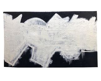 Signed Jordan Miles Modern Art Acrylic on Canvas