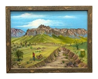 Signed Stanley Gurcze Acrylic on Canvas