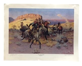 Signed John M. Hampton Limited Edition Print